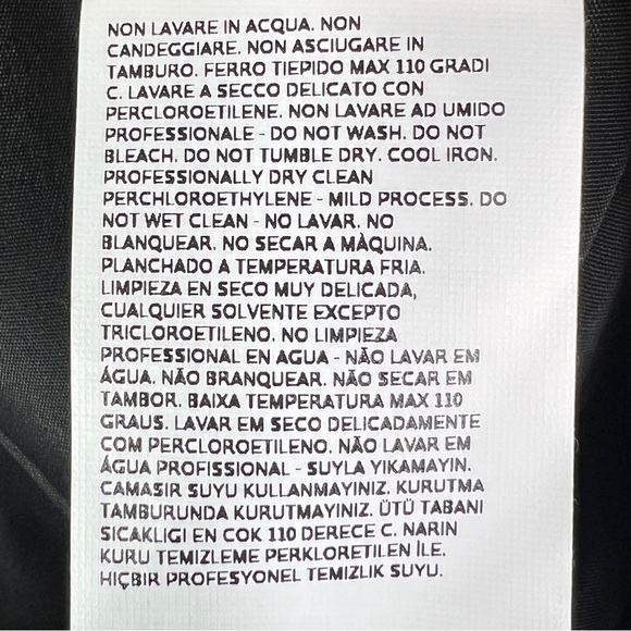 Max Mara Black Single Button Virgin Wool Tailored Blazer Made in Italy Size US 2 - Picture 8 of 11